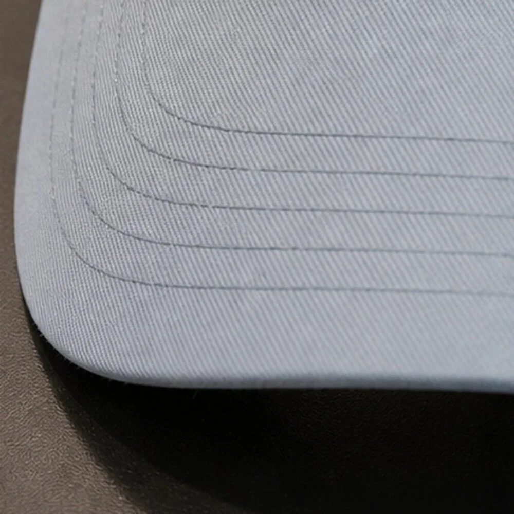 ALO Yoga Mist Blue Gray Gym Mesh Trucker Cap Hat Logo